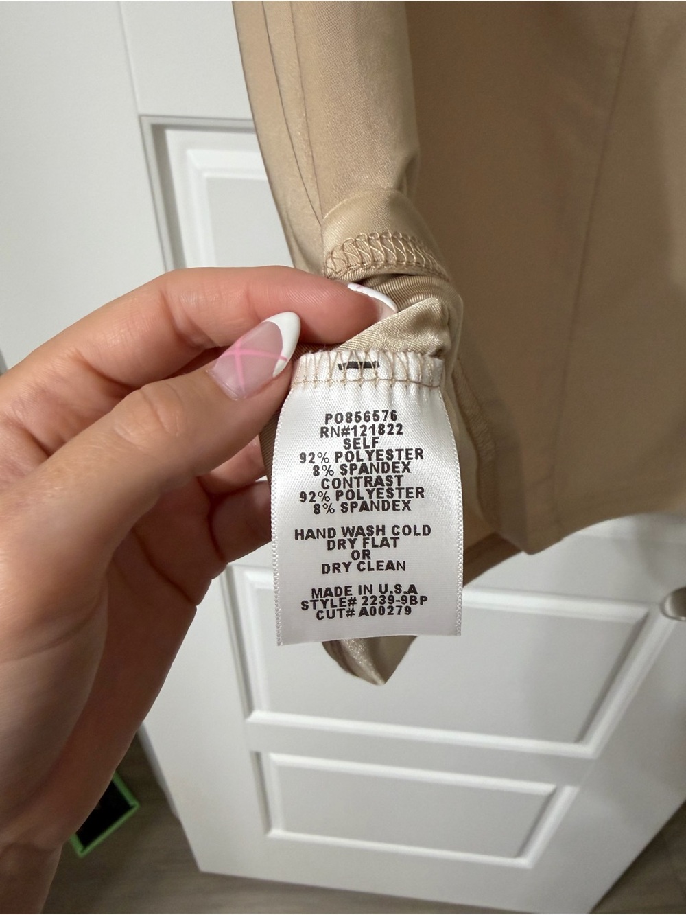 Boston Proper Tan Draped Cowl Neck Dress Size Small - Picture 5 of 5